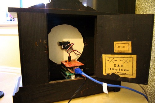 Antique Weather Clock - погодные часы на Arduino